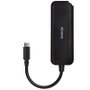 Aisens Hub USB 3.1 USB-C con 4 Puertos Tipo-A, Negro, 15cm